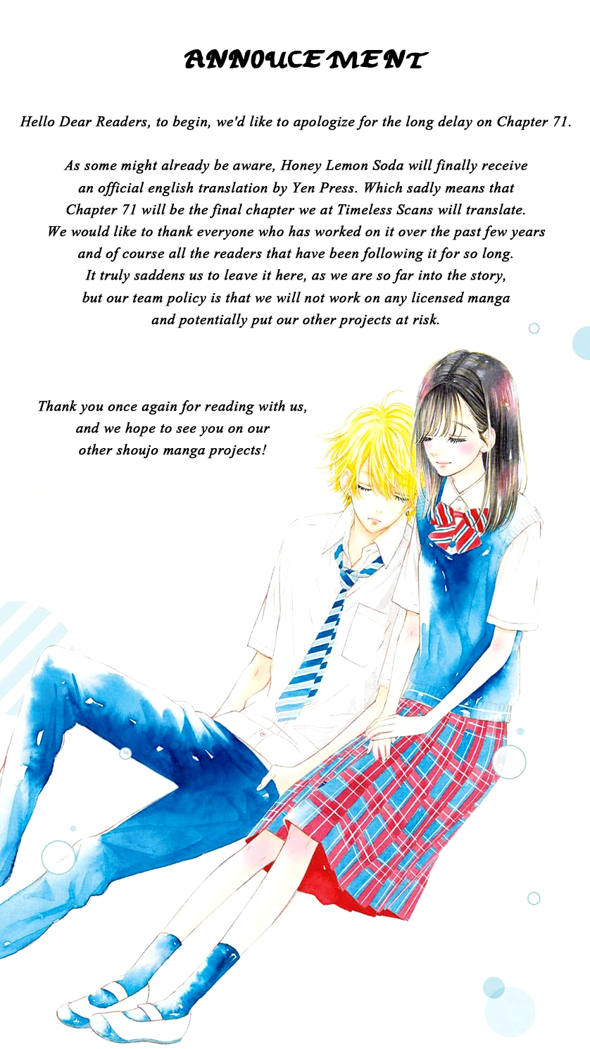 Honey Lemon Soda - Chapter 71 - Page 46